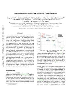 Modality-Guided Subnetwork for Salient Object Detection