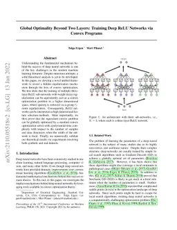 Global Optimality Beyond Two Layers: Training Deep ReLU Networks via
  Convex Programs