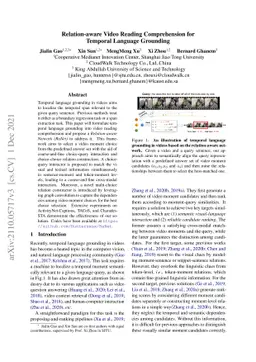 Relation-aware Video Reading Comprehension for Temporal Language
  Grounding