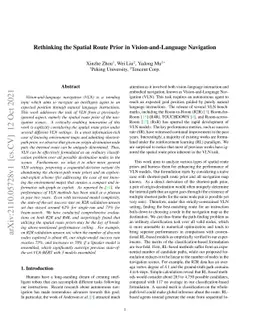 Rethinking the Spatial Route Prior in Vision-and-Language Navigation