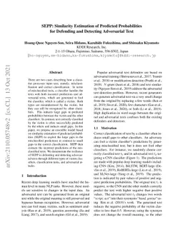 SEPP: Similarity Estimation of Predicted Probabilities for Defending and
  Detecting Adversarial Text