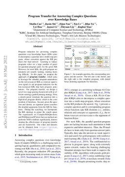 Program Transfer for Answering Complex Questions over Knowledge Bases