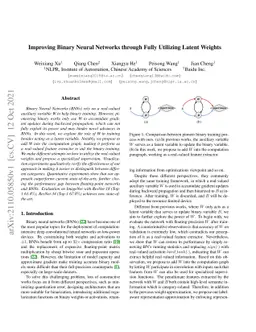 Improving Binary Neural Networks through Fully Utilizing Latent Weights
