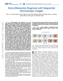 Early Melanoma Diagnosis with Sequential Dermoscopic Images