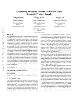 Embracing Structure in Data for Billion-Scale Semantic Product Search
