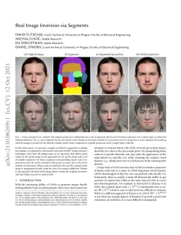 Real Image Inversion via Segments