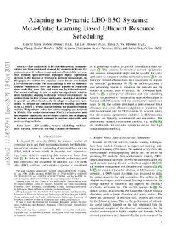 Adapting to Dynamic LEO-B5G Systems: Meta-Critic Learning Based
  Efficient Resource Scheduling