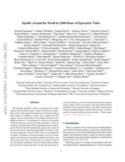 Ego4D: Around the World in 3,000 Hours of Egocentric Video