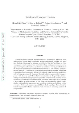 Divide-and-Conquer Fusion