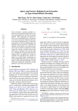 Query and Extract: Refining Event Extraction as Type-oriented Binary
  Decoding