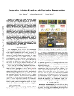 Augmenting Imitation Experience via Equivariant Representations