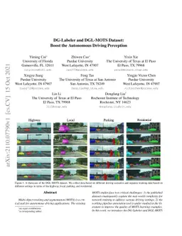 DG-Labeler and DGL-MOTS Dataset: Boost the Autonomous Driving Perception