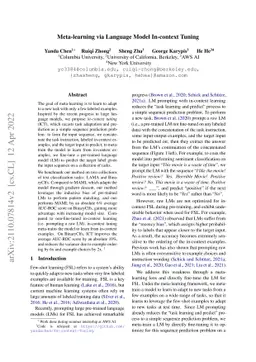 Meta-learning via Language Model In-context Tuning