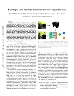 Learning to Infer Kinematic Hierarchies for Novel Object Instances