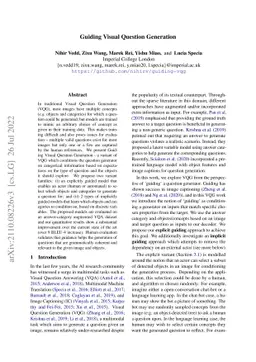 Guiding Visual Question Generation