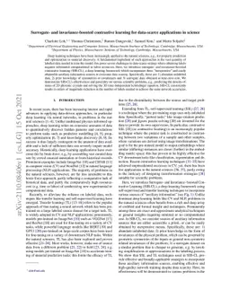 Surrogate- and invariance-boosted contrastive learning for data-scarce
  applications in science