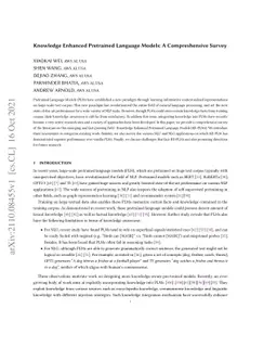 Knowledge Enhanced Pretrained Language Models: A Compreshensive Survey