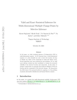 Valid and Exact Statistical Inference for Multi-dimensional Multiple
  Change-Points by Selective Inference