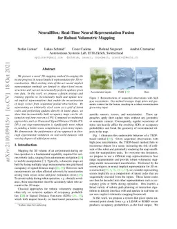 NeuralBlox: Real-Time Neural Representation Fusion for Robust Volumetric
  Mapping