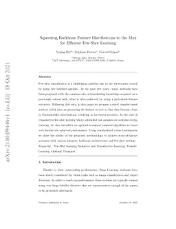 Squeezing Backbone Feature Distributions to the Max for Efficient
  Few-Shot Learning