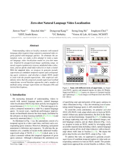 Zero-shot Natural Language Video Localization