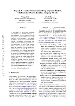 DeepA2: A Modular Framework for Deep Argument Analysis with Pretrained
  Neural Text2Text Language Models