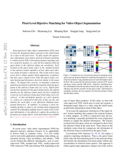 Pixel-Level Bijective Matching for Video Object Segmentation