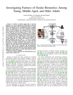 Investigating Fairness of Ocular Biometrics Among Young, Middle-Aged,
  and Older Adults