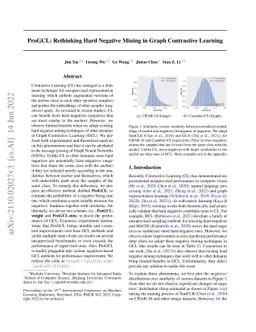 ProGCL: Rethinking Hard Negative Mining in Graph Contrastive Learning