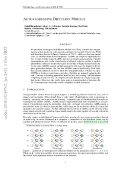 Autoregressive Diffusion Models