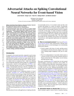 Adversarial Attacks on Spiking Convolutional Neural Networks for
  Event-based Vision