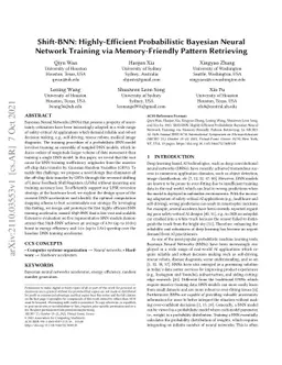Shift-BNN: Highly-Efficient Probabilistic Bayesian Neural Network
  Training via Memory-Friendly Pattern Retrieving