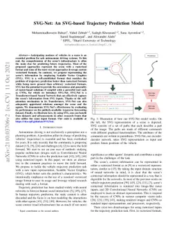 SVG-Net: An SVG-based Trajectory Prediction Model