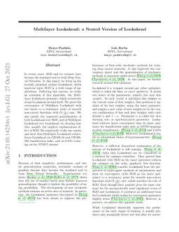 Multilayer Lookahead: a Nested Version of Lookahead