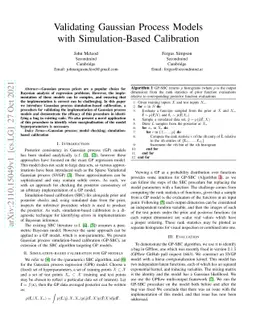 Validating Gaussian Process Models with Simulation-Based Calibration