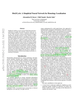Dist2Cycle: A Simplicial Neural Network for Homology Localization