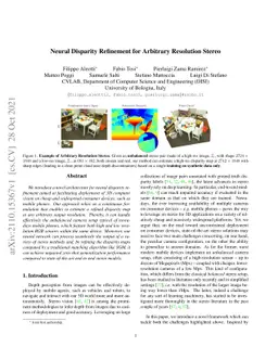 Neural Disparity Refinement for Arbitrary Resolution Stereo