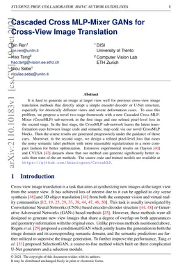 Cascaded Cross MLP-Mixer GANs for Cross-View Image Translation