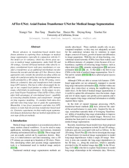 AFTer-UNet: Axial Fusion Transformer UNet for Medical Image Segmentation