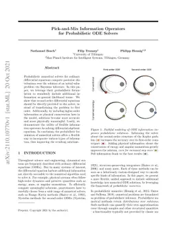 Pick-and-Mix Information Operators for Probabilistic ODE Solvers