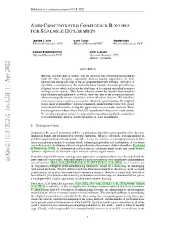 Anti-Concentrated Confidence Bonuses for Scalable Exploration