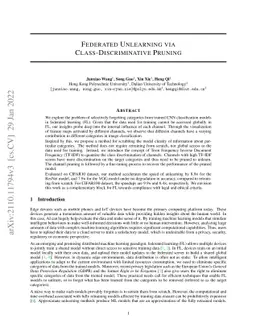 Federated Unlearning via Class-Discriminative Pruning