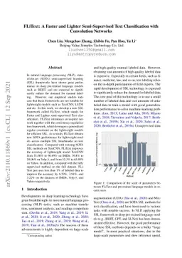 FLiText: A Faster and Lighter Semi-Supervised Text Classification with
  Convolution Networks
