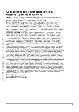 Applications and Techniques for Fast Machine Learning in Science