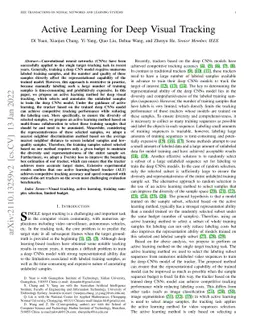 Active Learning for Deep Visual Tracking