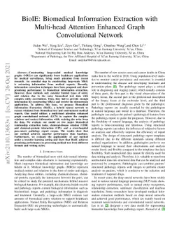 BioIE: Biomedical Information Extraction with Multi-head Attention
  Enhanced Graph Convolutional Network