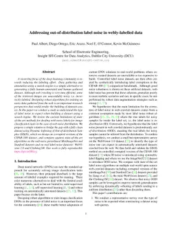 Addressing out-of-distribution label noise in webly-labelled data