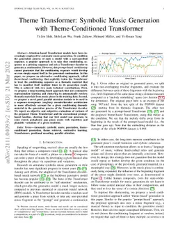 Theme Transformer: Symbolic Music Generation with Theme-Conditioned
  Transformer
