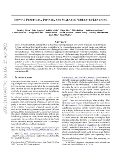 Papaya: Practical, Private, and Scalable Federated Learning