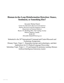 Human-in-the-Loop Disinformation Detection: Stance, Sentiment, or
  Something Else?